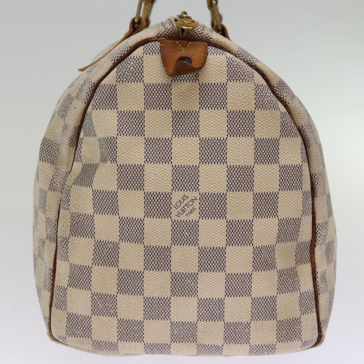 LOUIS VUITTON Damier Azur Speedy 30 Hand Bag N41533 LV 73915