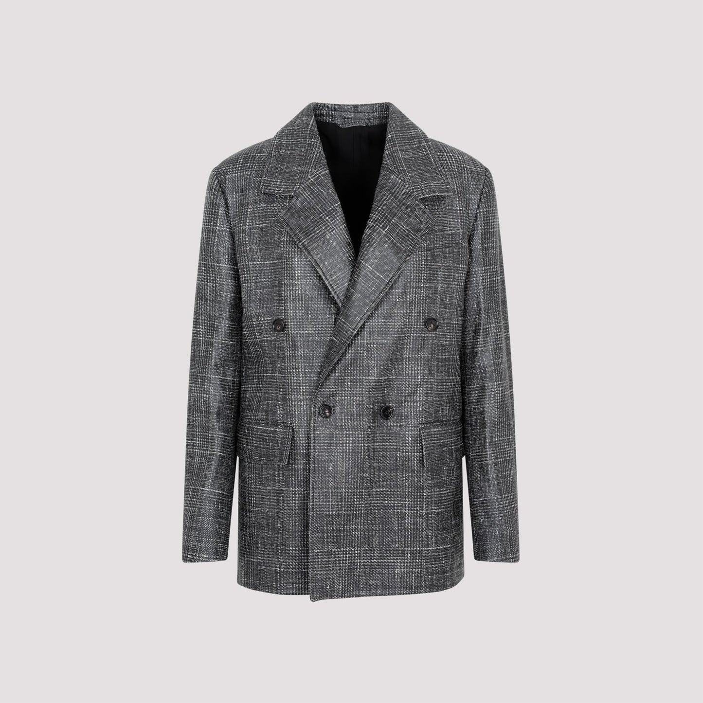 BOTTEGA VENETA Printed Leather Jacket for Women - SS24 Collection