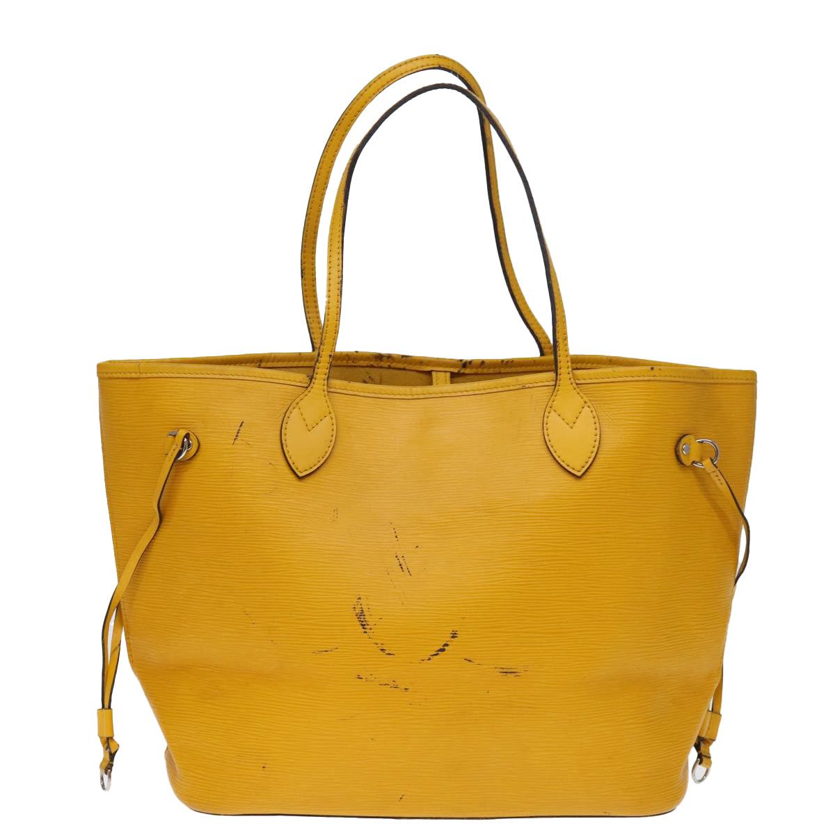 LOUIS VUITTON Epi Neverfull MM Tote Bag Mimosa M40957 LV 73961