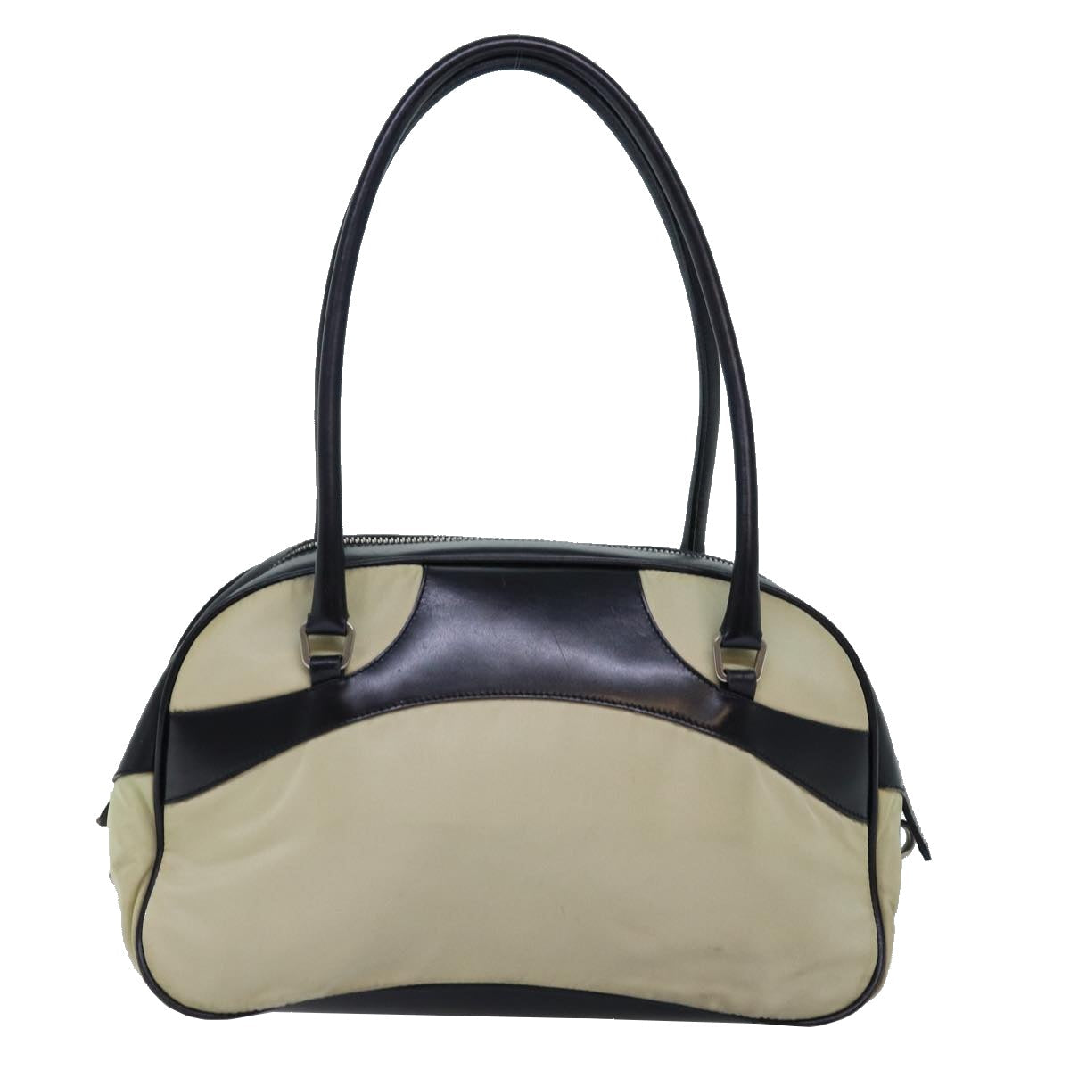 PRADA Shoulder Bag Nylon Beige 73976