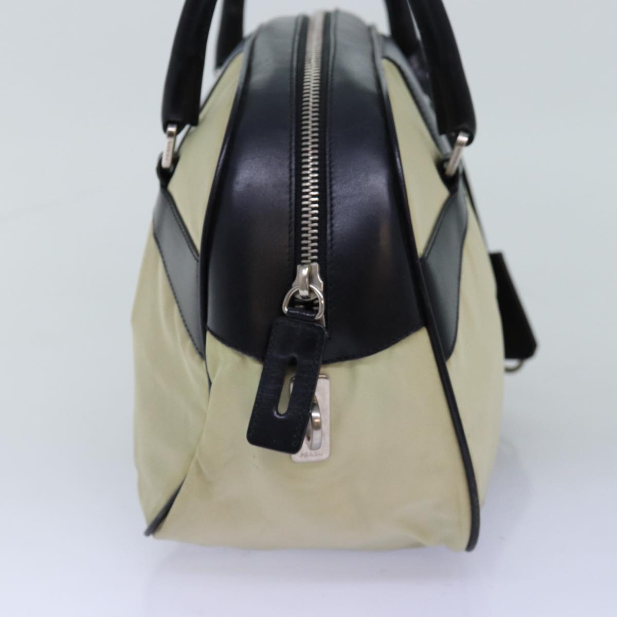 PRADA Shoulder Bag Nylon Beige 73976