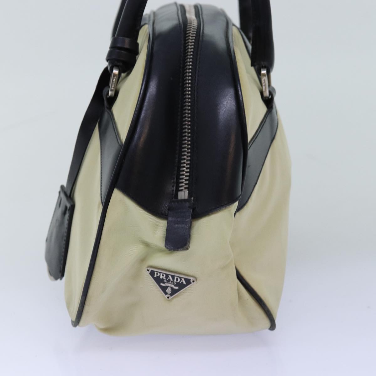 PRADA Shoulder Bag Nylon Beige 73976