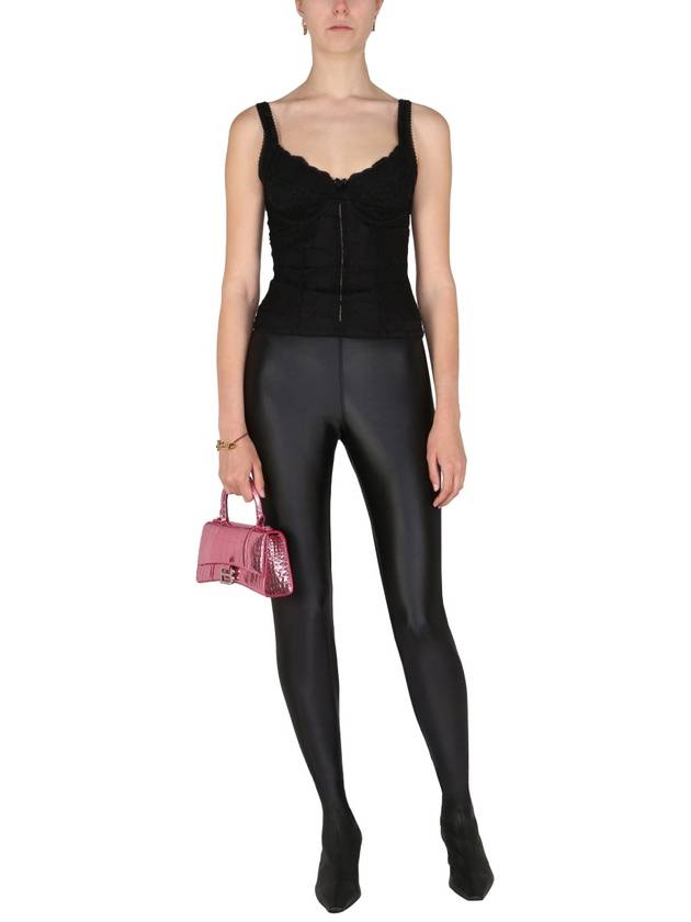 Balenciaga Women's Lingerie Top Sleeveless Black