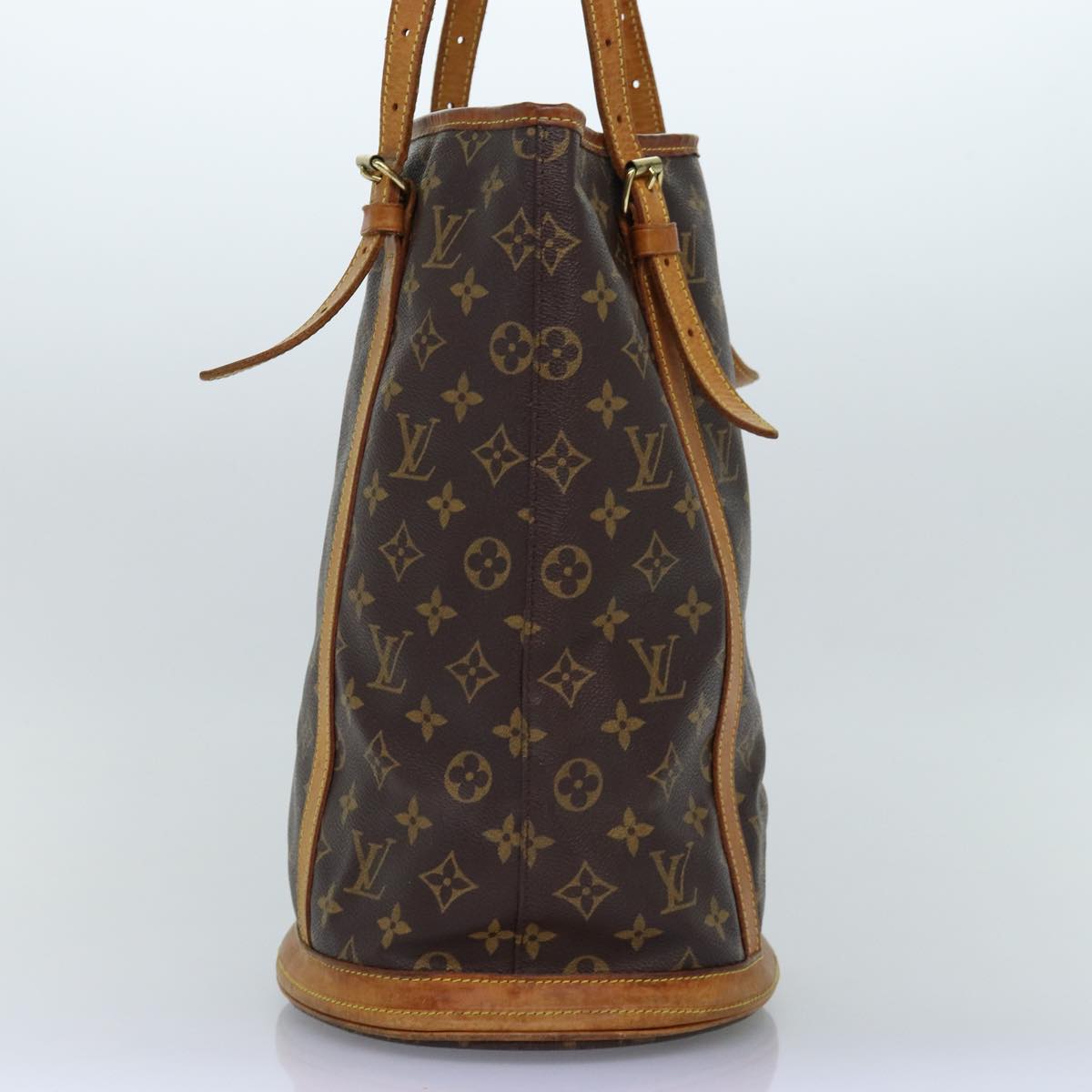 LOUIS VUITTON Monogram Bucket GM Shoulder Bag M42236 LV 74079