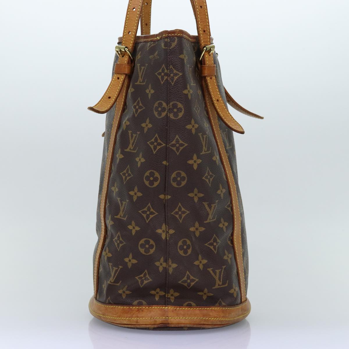LOUIS VUITTON Monogram Bucket GM Shoulder Bag M42236 LV 74079