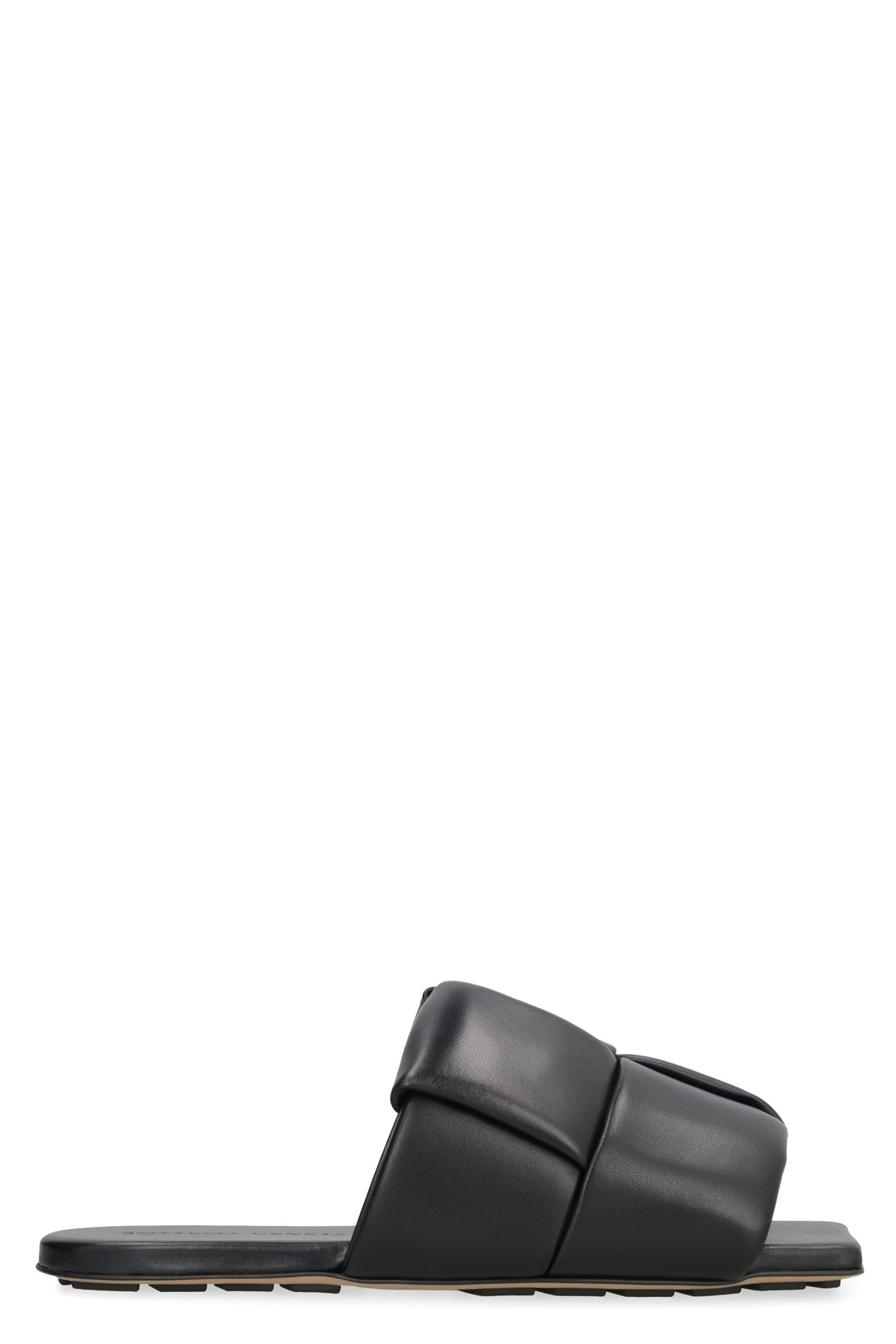 BOTTEGA VENETA Patch Leather Flat Sandals