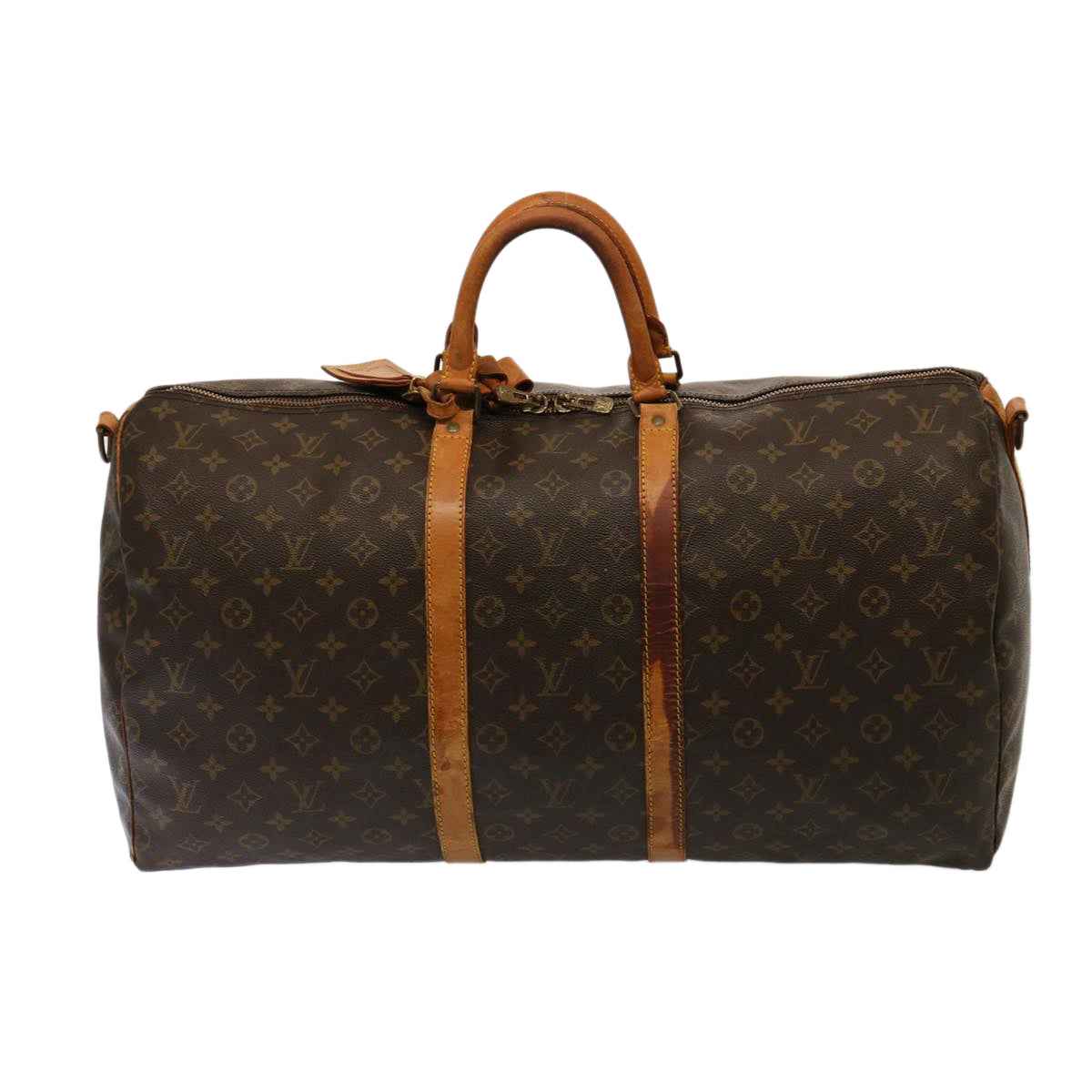 LOUIS VUITTON Monogram Keepall Bandouliere 55 Boston Bag M41414 LV 74178