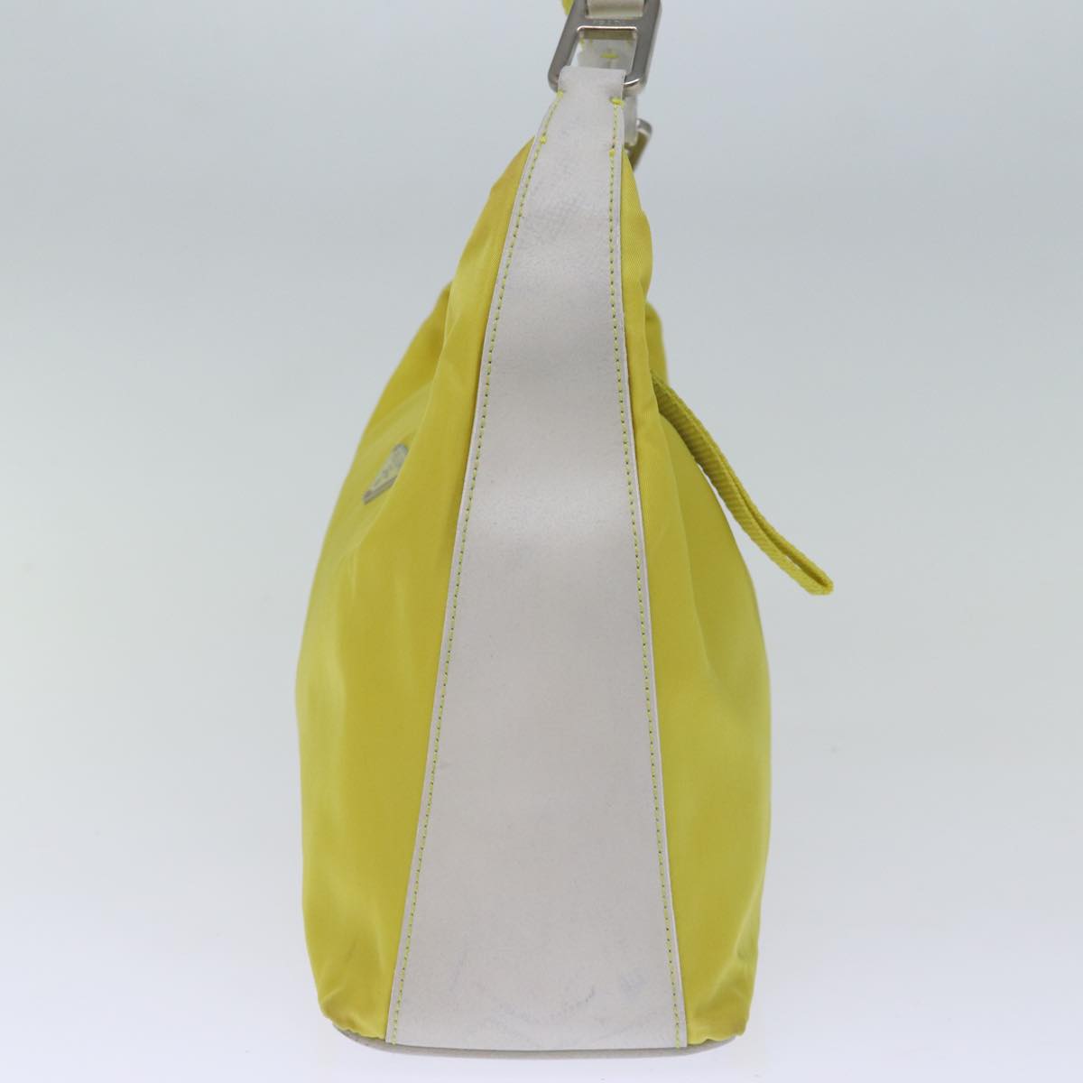 PRADA Shoulder Bag Nylon Yellow 74194