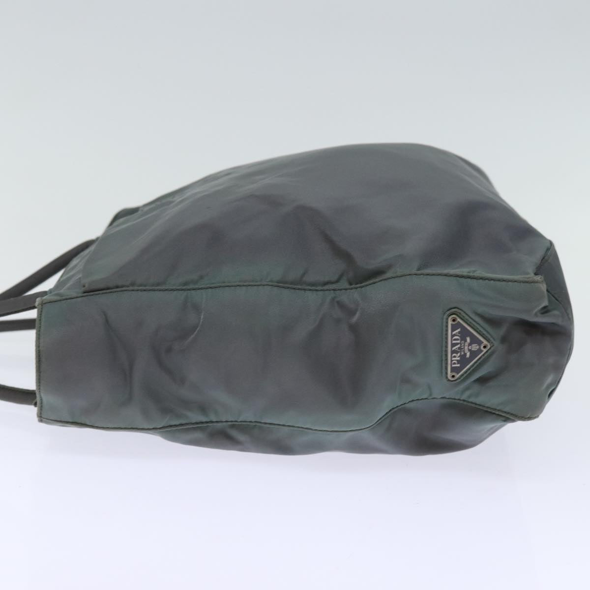 PRADA Tote Bag Nylon Khaki 74199
