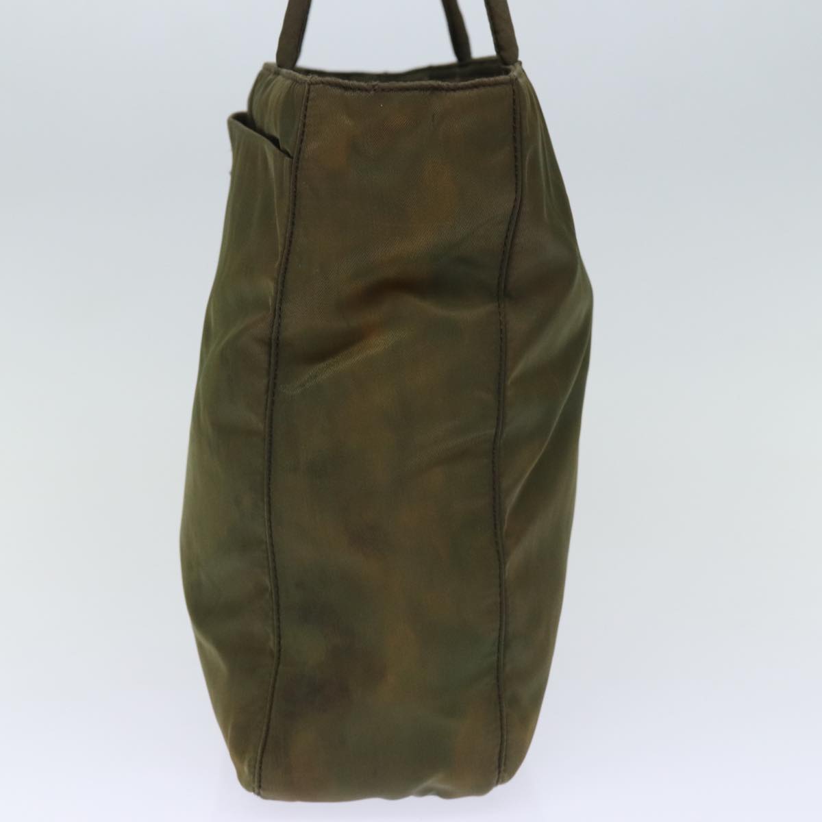 PRADA Tote Bag Nylon Khaki 74204