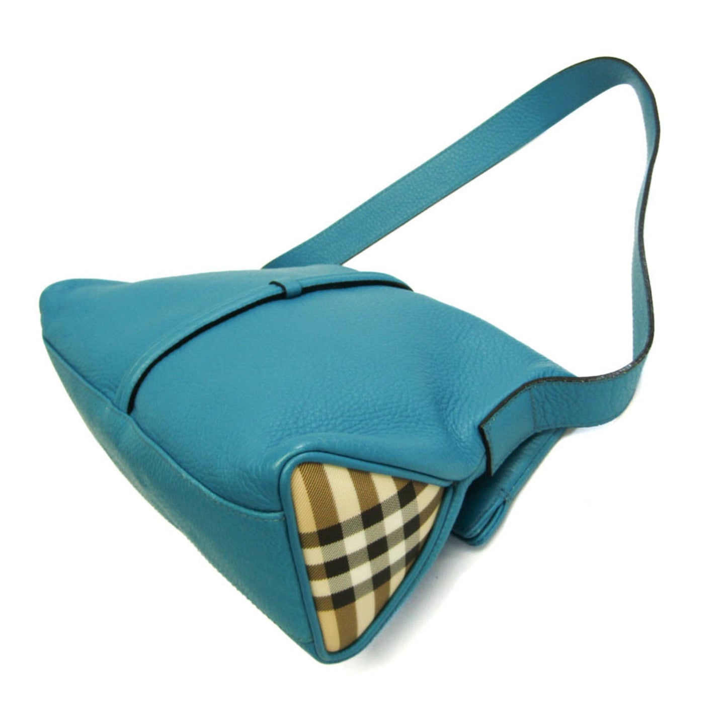 Burberry blue Leather Shoulder Bag ()