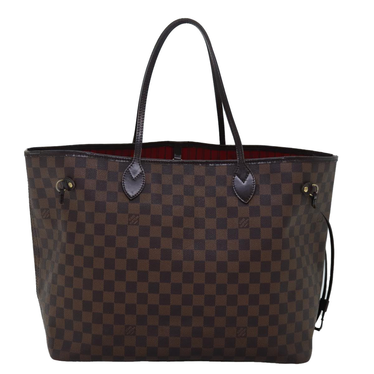 LOUIS VUITTON Damier Ebene Neverfull GM Tote Bag N51106 LV 74337
