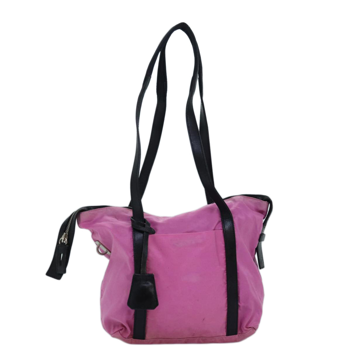 PRADA Shoulder Bag Nylon Pink 74400