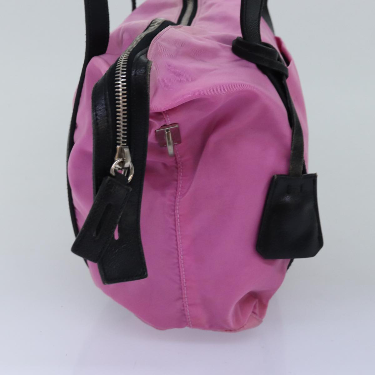 PRADA Shoulder Bag Nylon Pink 74400
