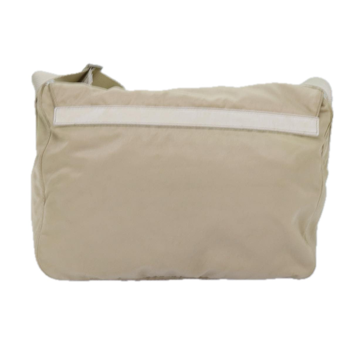 PRADA Shoulder Bag Nylon Beige 74401