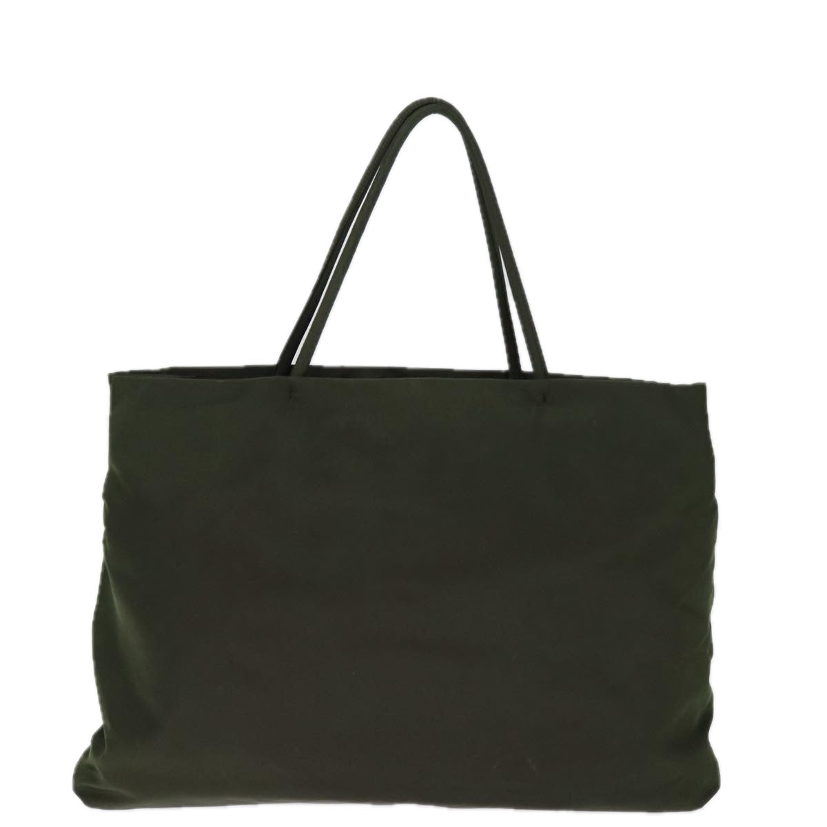 PRADA Tote Bag Nylon Khaki 74419