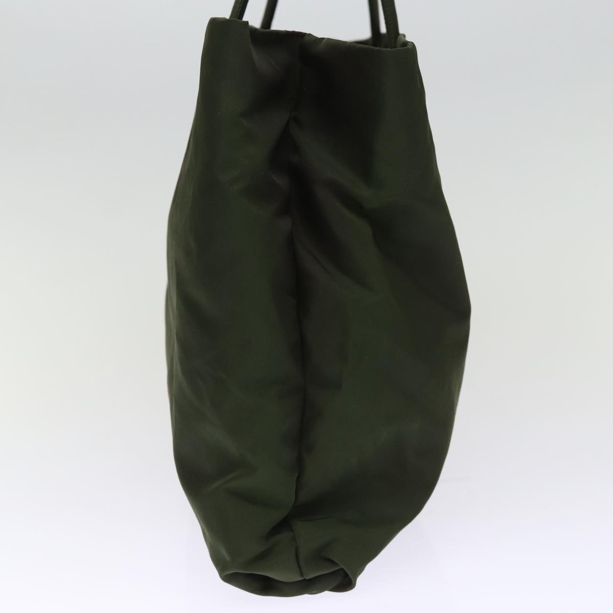 PRADA Tote Bag Nylon Khaki 74419