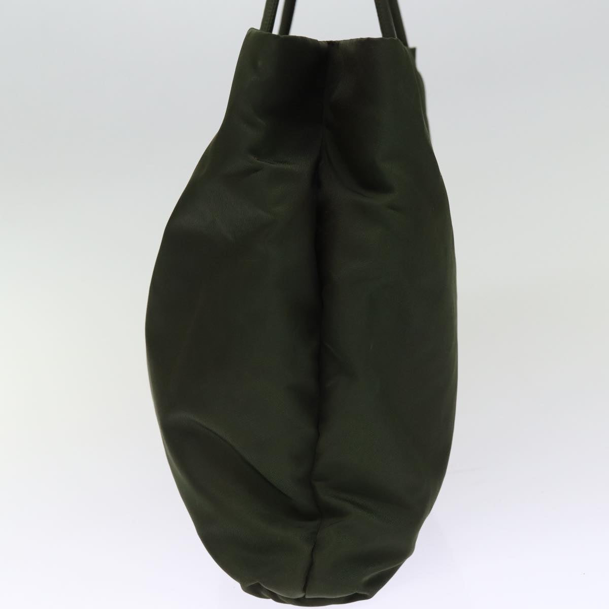 PRADA Tote Bag Nylon Khaki 74419