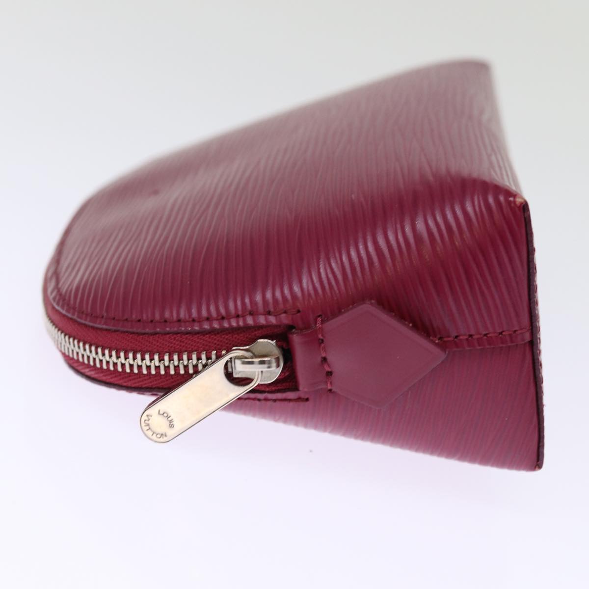 LOUIS VUITTON Epi Pochette Cosmetic PM Cosmetic Pouch Fuchsia M40641 74422