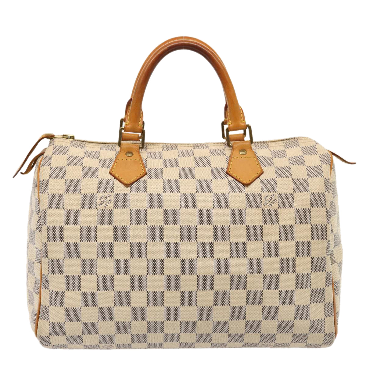 LOUIS VUITTON Damier Azur Speedy 30 Hand Bag N41533 LV 74433
