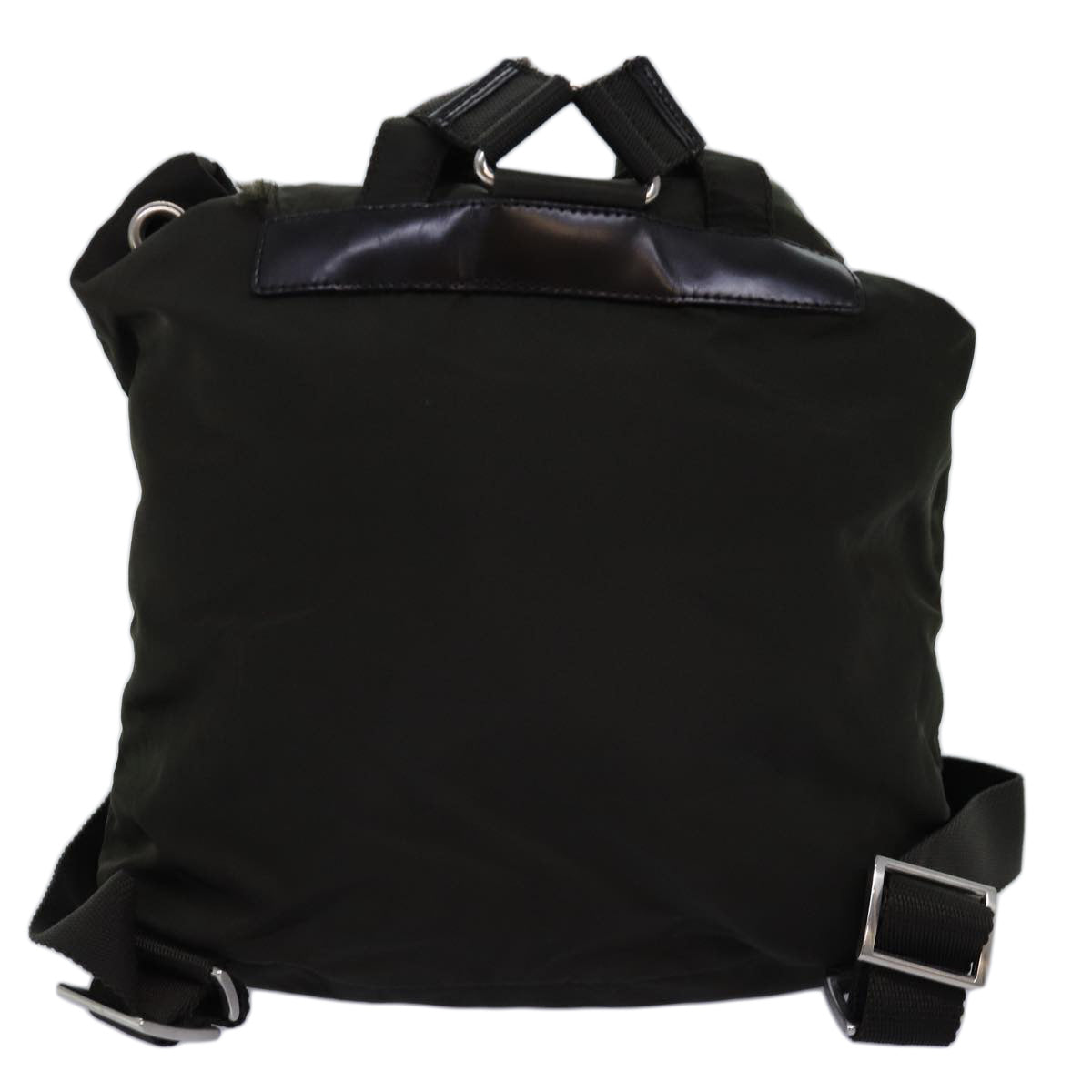 PRADA Backpack Nylon Khaki 74467