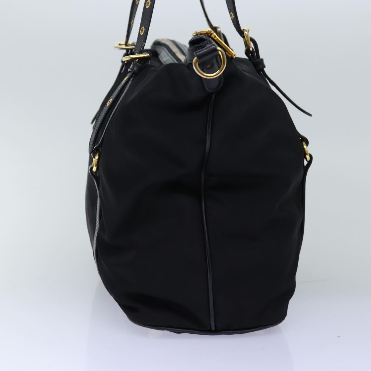 PRADA Tote Bag Nylon 2way Black 74469