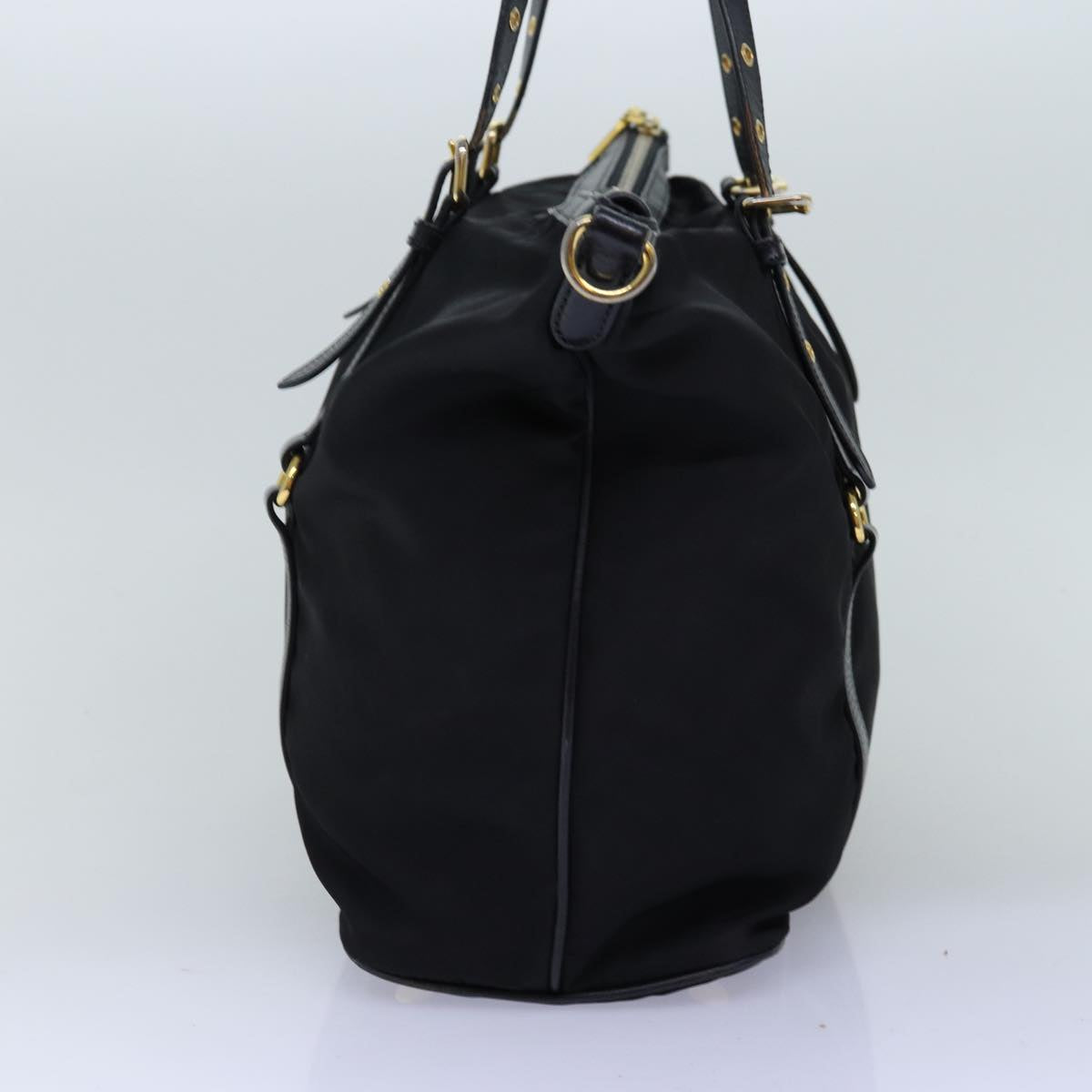 PRADA Tote Bag Nylon 2way Black 74469