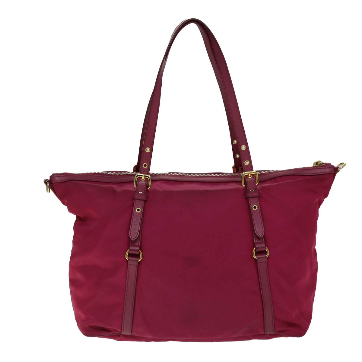 PRADA Tote Bag Nylon Pink 74470