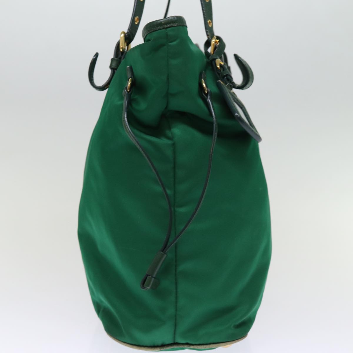 PRADA Tote Bag Nylon Green 74471