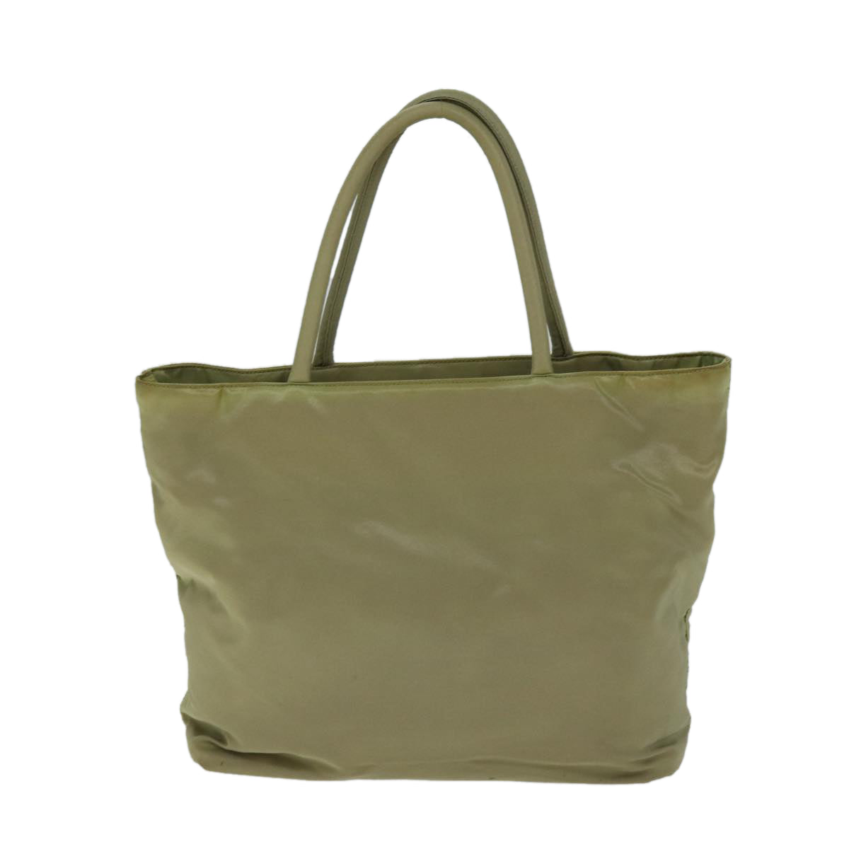 PRADA Tote Bag Nylon Beige 74472