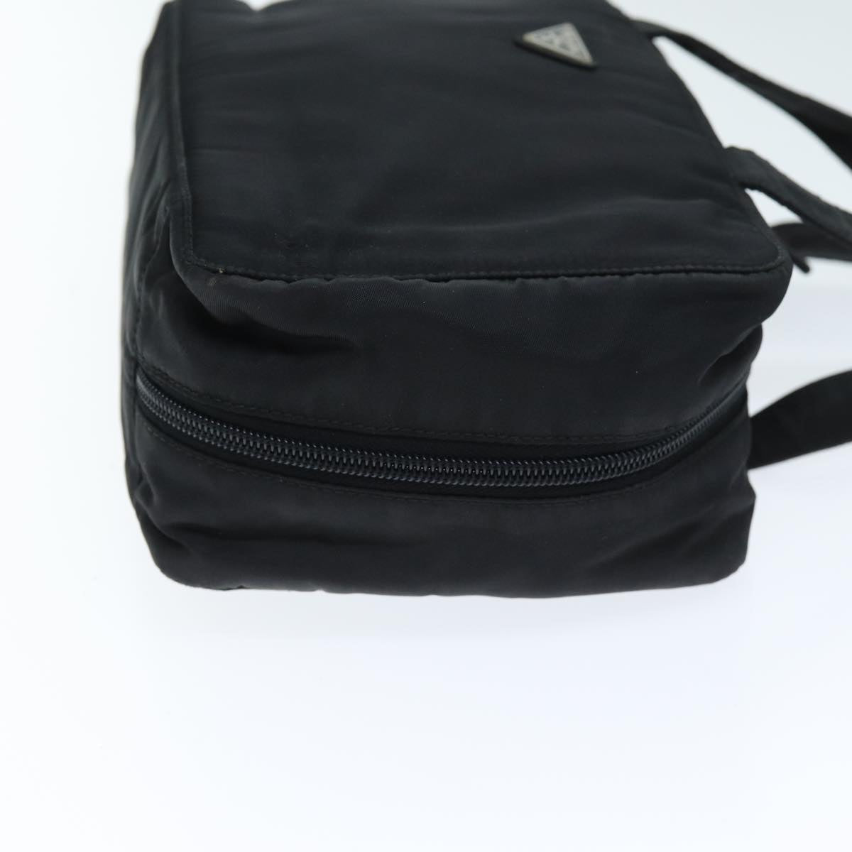 PRADA Hand Bag Nylon Black 74481
