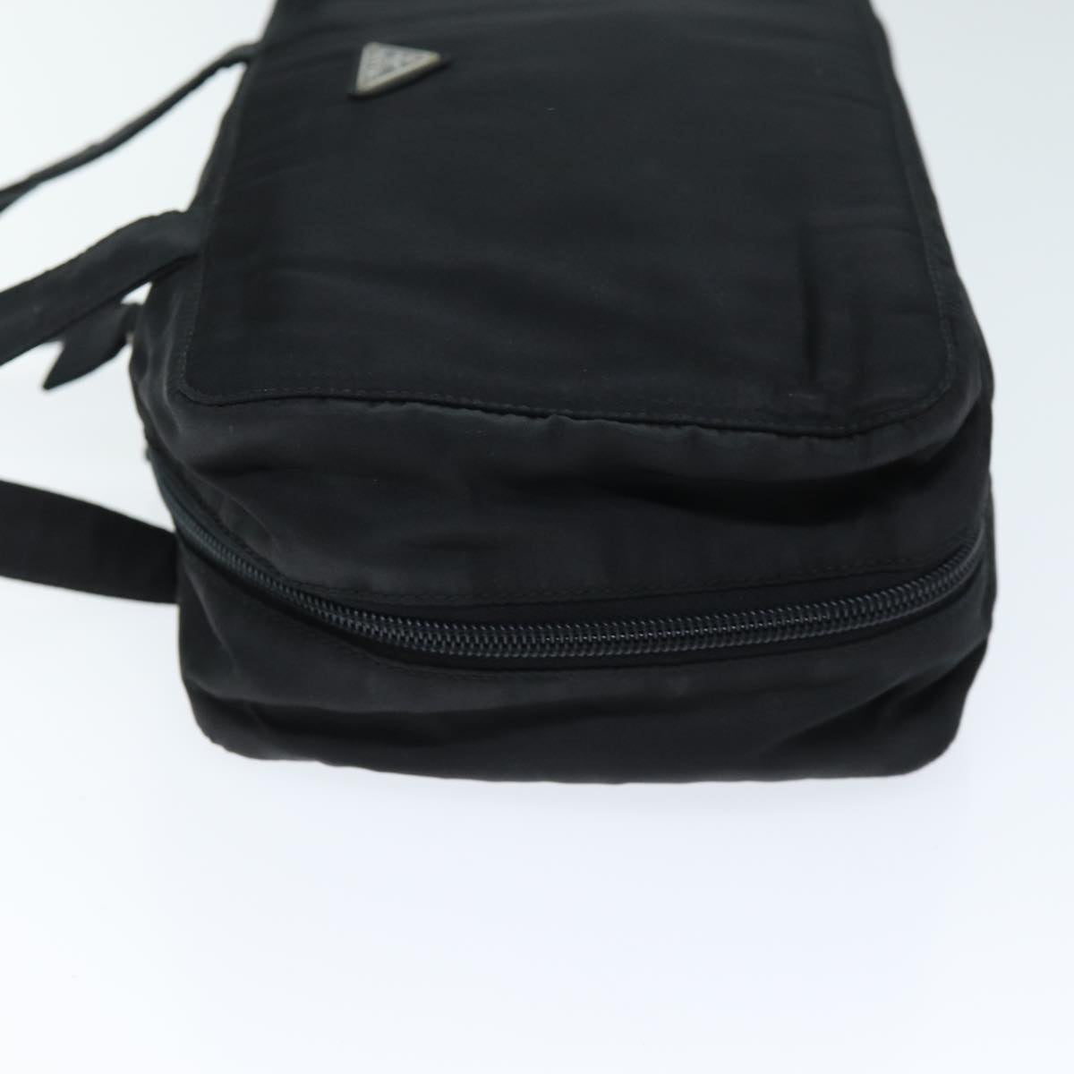 PRADA Hand Bag Nylon Black 74481
