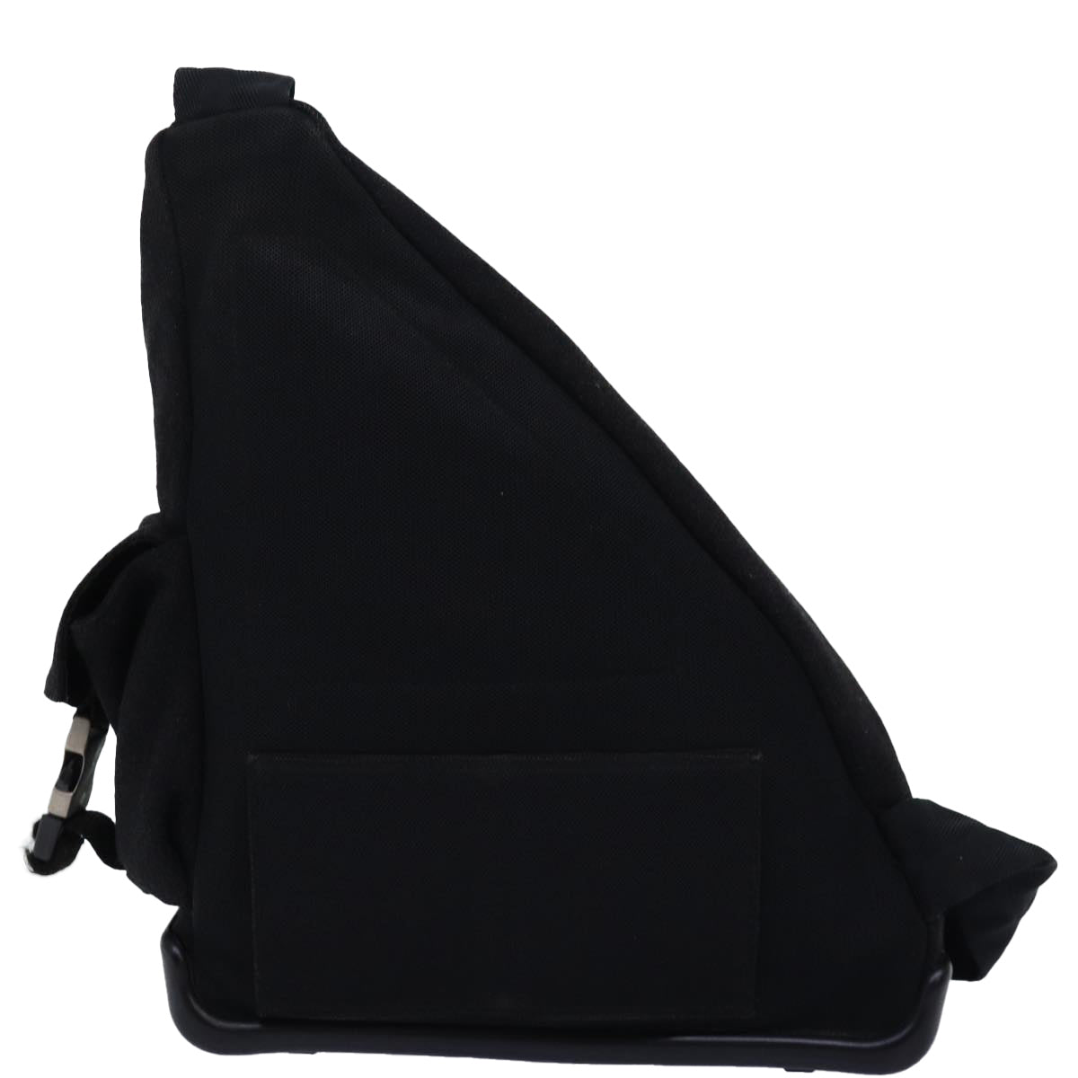 PRADA Shoulder Bag Canvas Black 74482