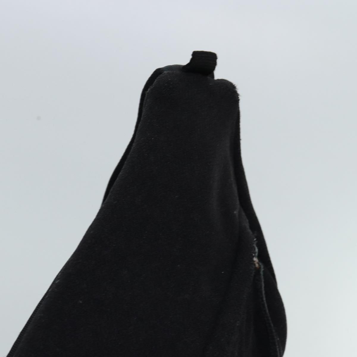 PRADA Shoulder Bag Canvas Black 74482