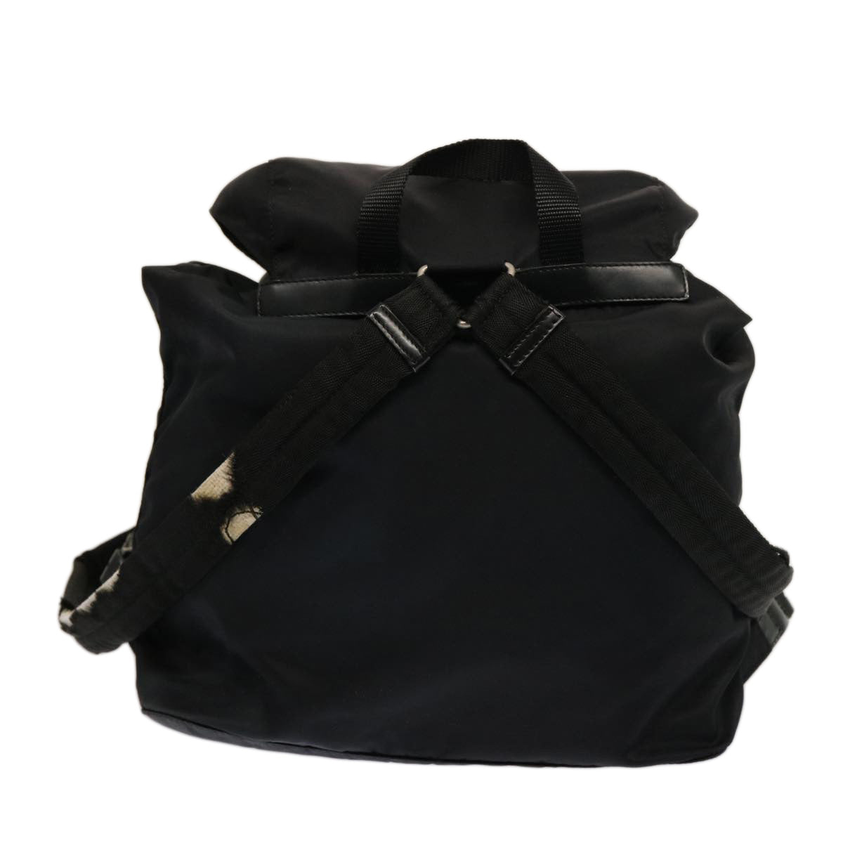 PRADA Backpack Nylon Black 74483