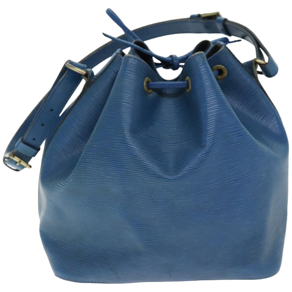 LOUIS VUITTON Epi Petit Noe Shoulder Bag Blue M44105 LV 74515