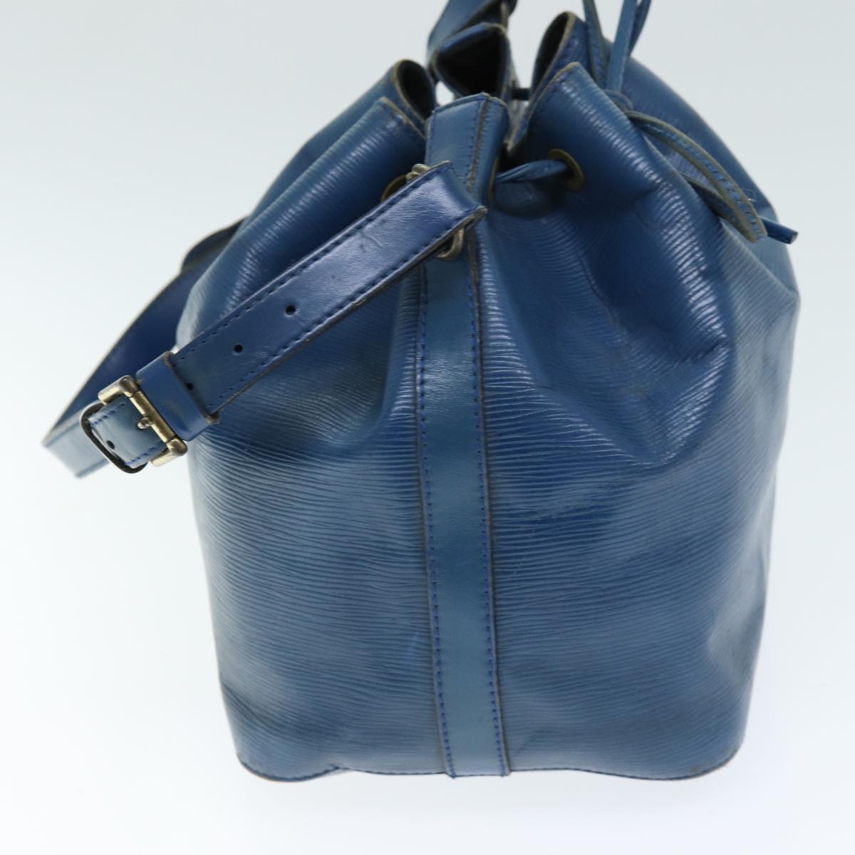 LOUIS VUITTON Epi Petit Noe Shoulder Bag Blue M44105 LV 74516