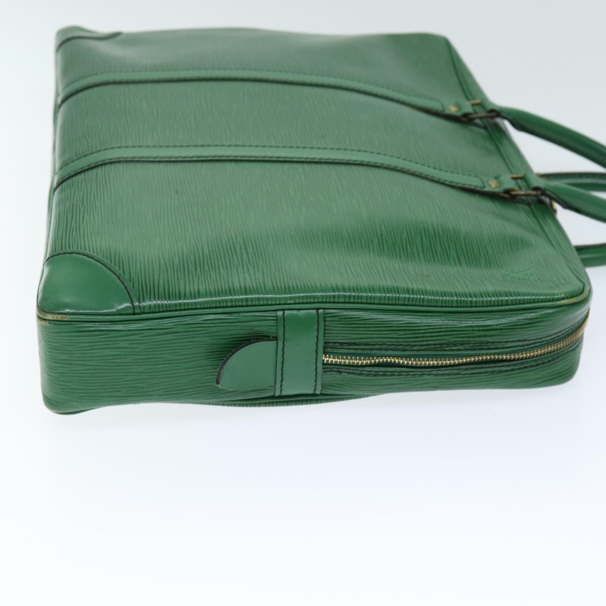 LOUIS VUITTON Epi Porte Documents Voyage Business Bag Green M54474 LV 74522