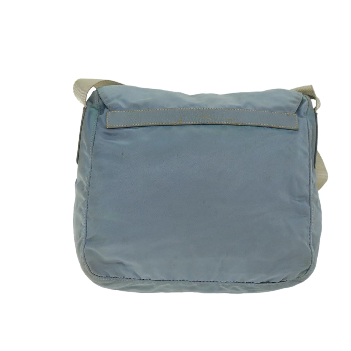 PRADA Shoulder Bag Nylon Light Blue 74535