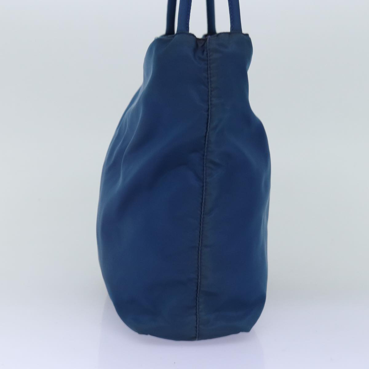 PRADA Tote Bag Nylon Blue 74536