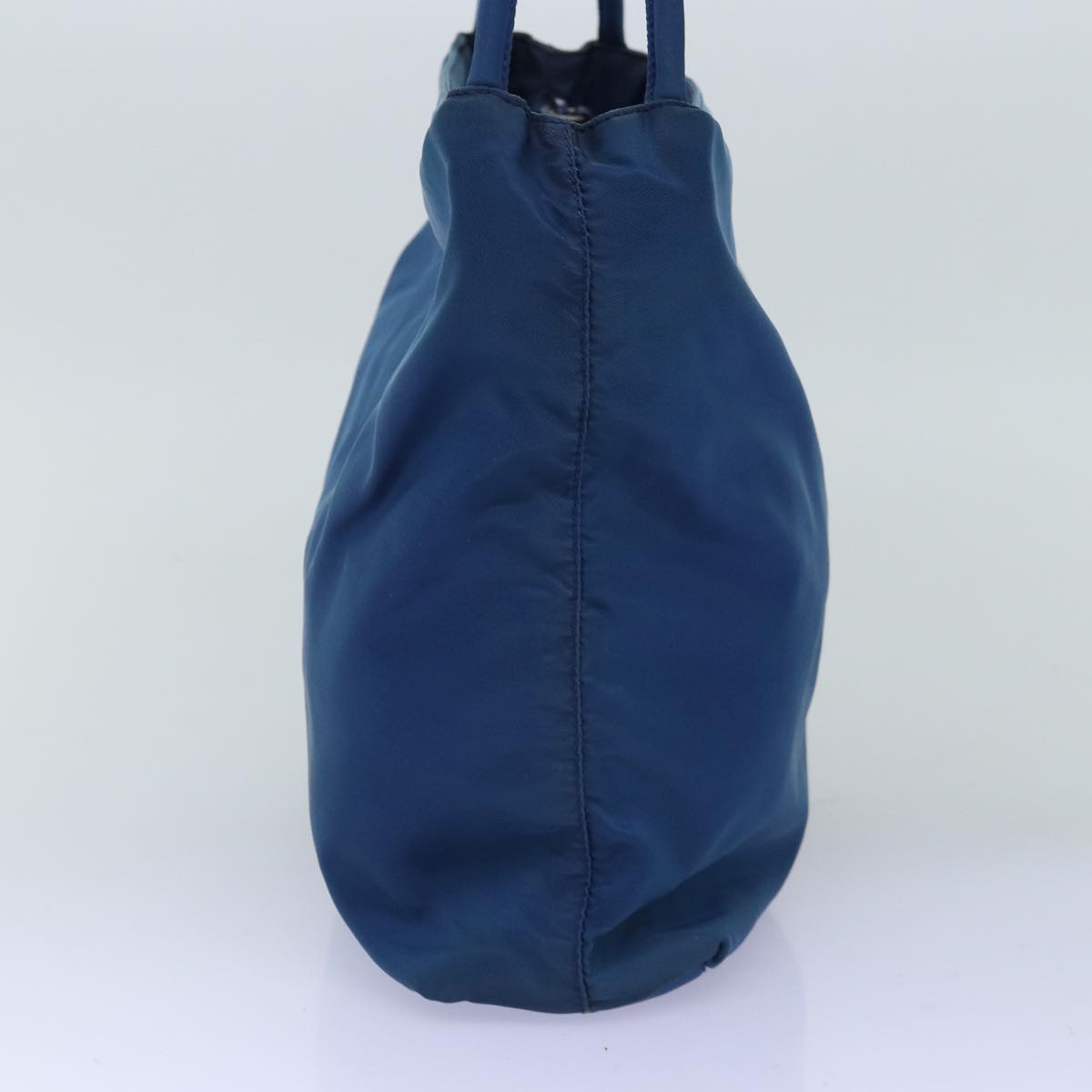 PRADA Tote Bag Nylon Blue 74536