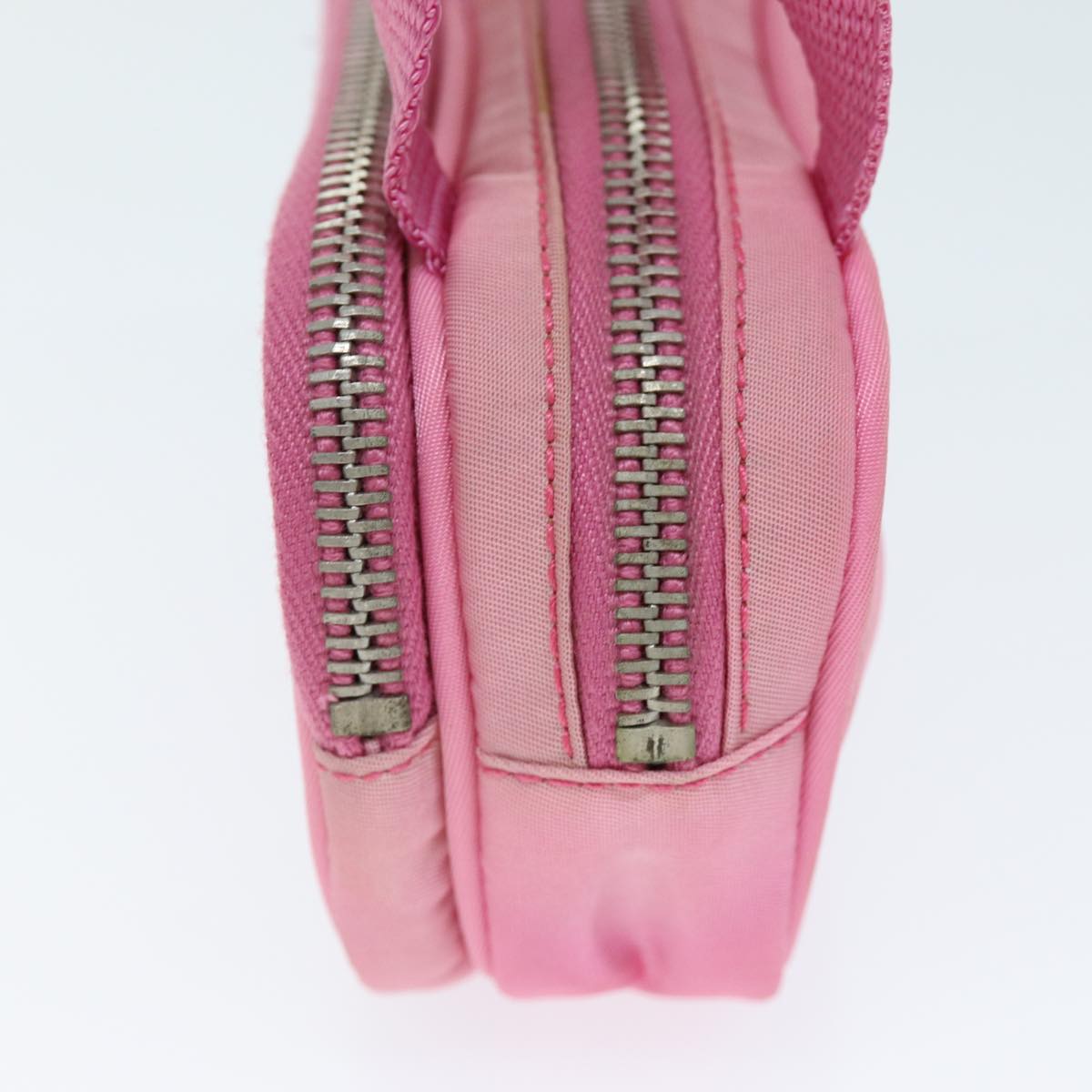 PRADA Hand Bag Nylon Pink 74569