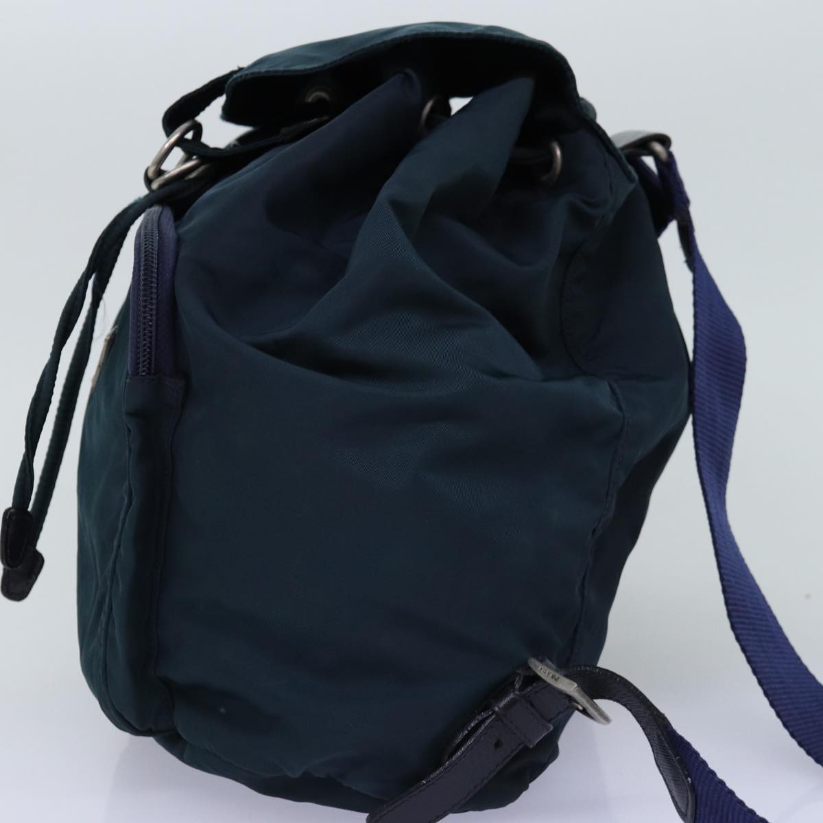 PRADA Backpack Nylon Green 74575