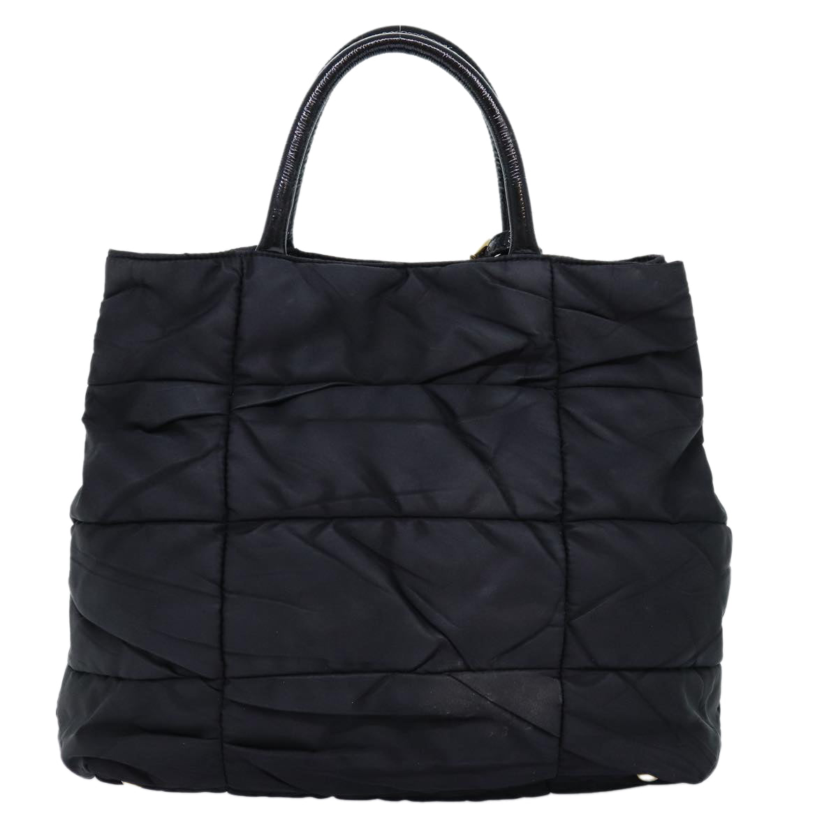 PRADA Hand Bag Nylon 2way Black 74633