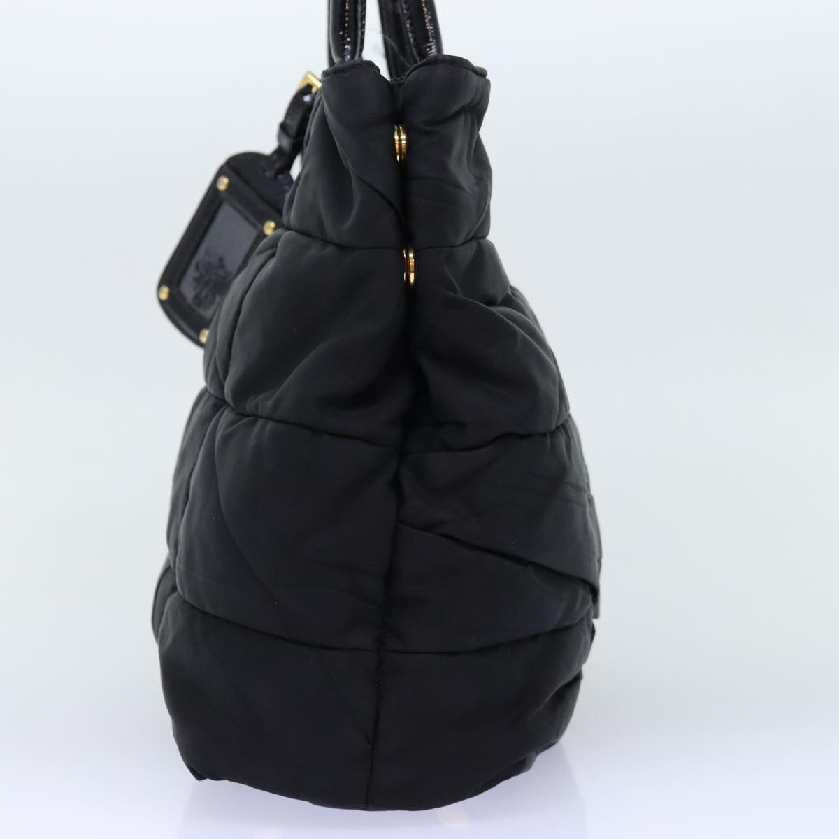 PRADA Hand Bag Nylon 2way Black 74633