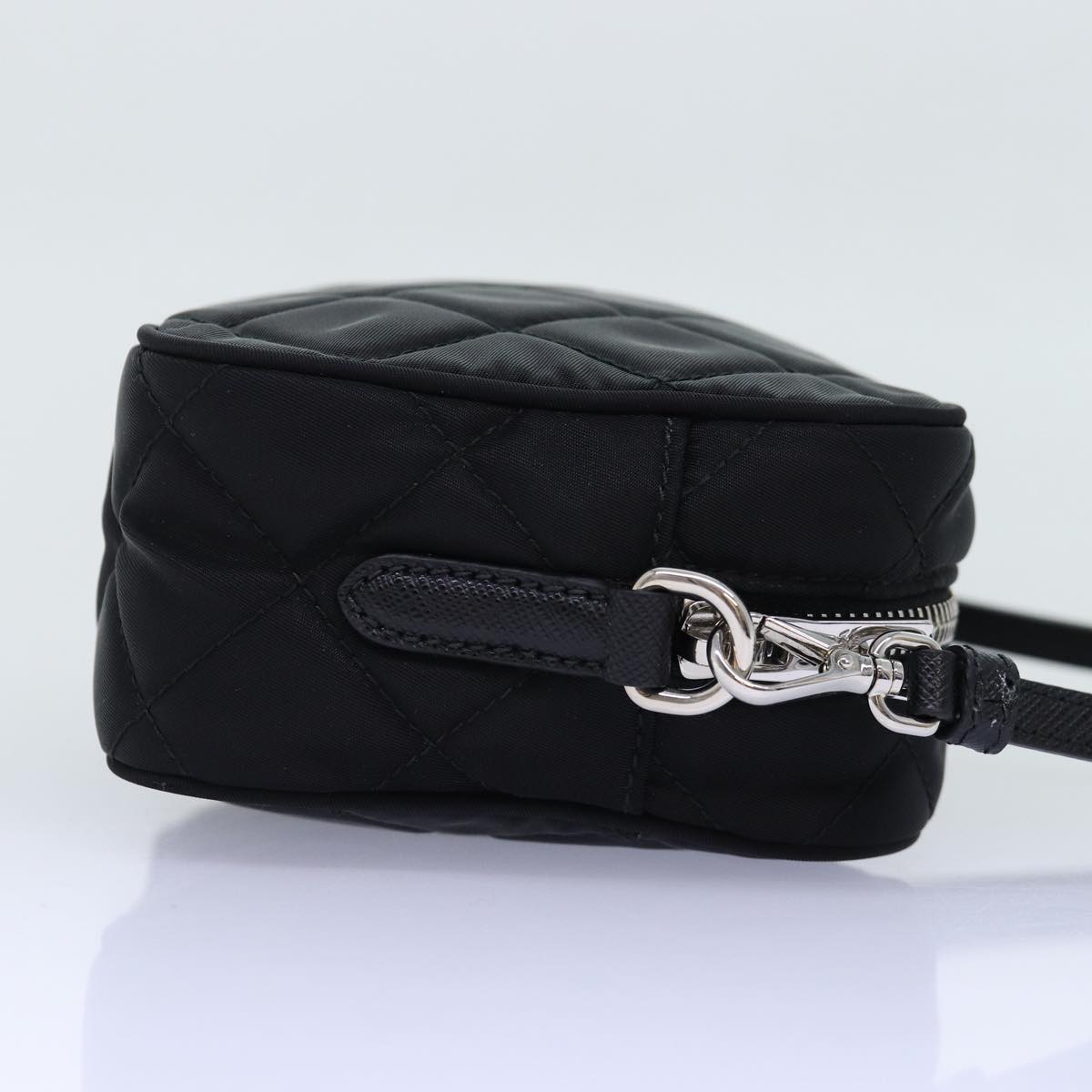 PRADA Shoulder Bag Nylon Black 1BH028 74728A