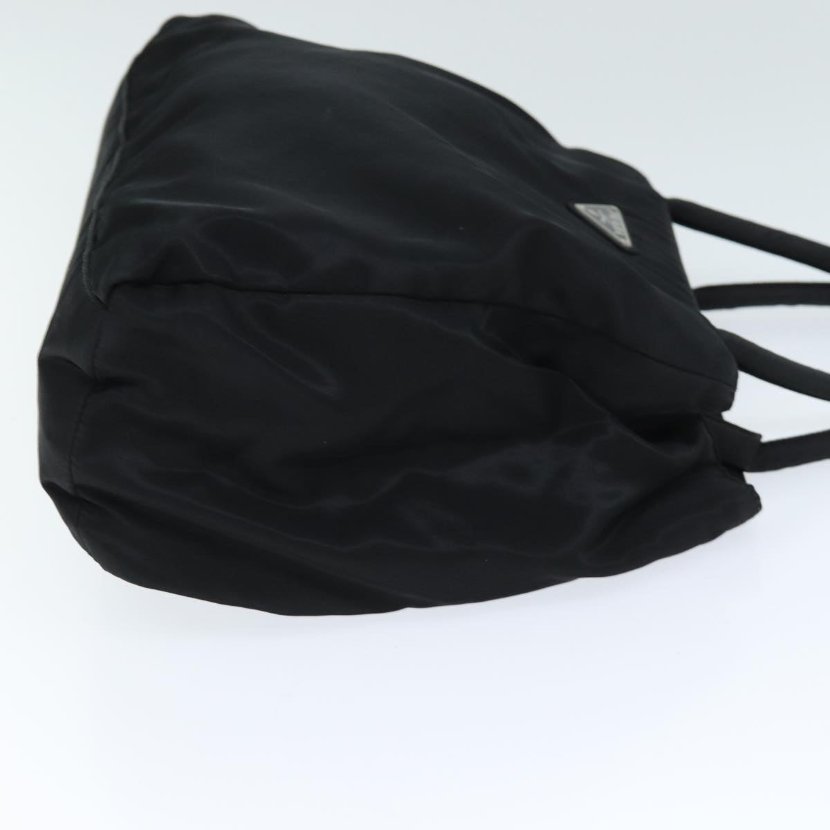 PRADA Hand Bag Nylon Black 74737
