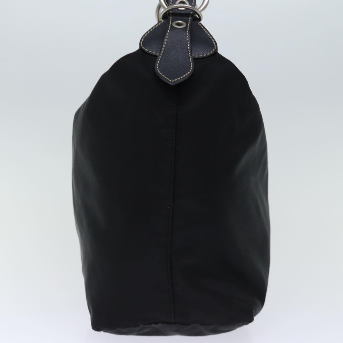 PRADA Hand Bag Nylon Black 74738