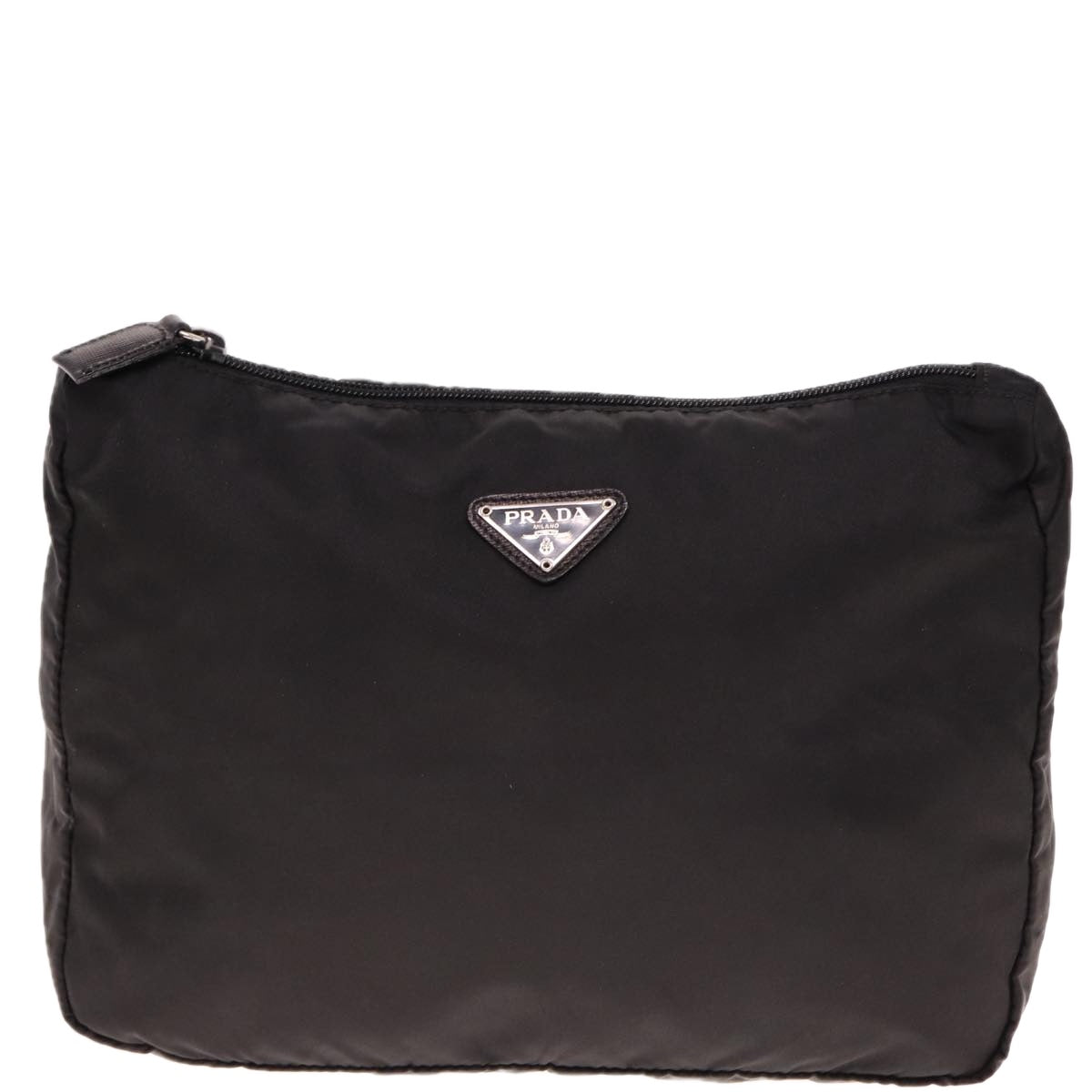PRADA Pouch Nylon Black 74851