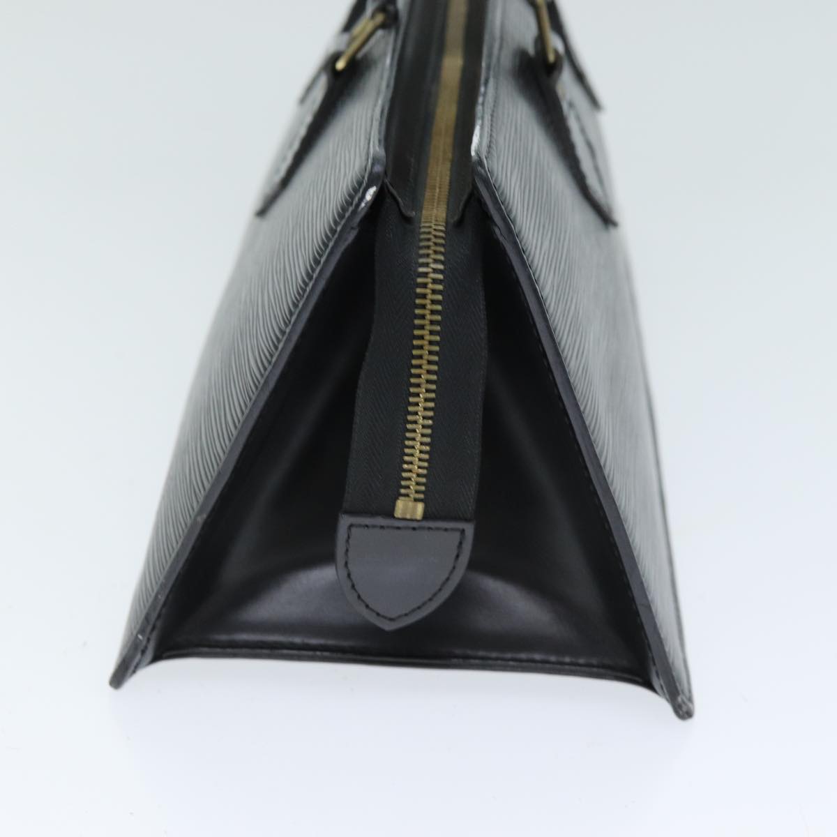 LOUIS VUITTON Epi Sac Triangle Hand Bag Black M52092 LV 74953